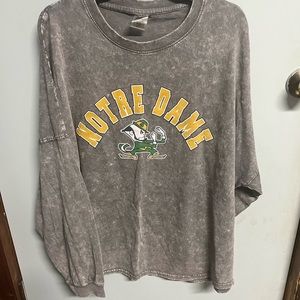 Notre dame long sleeve shirt